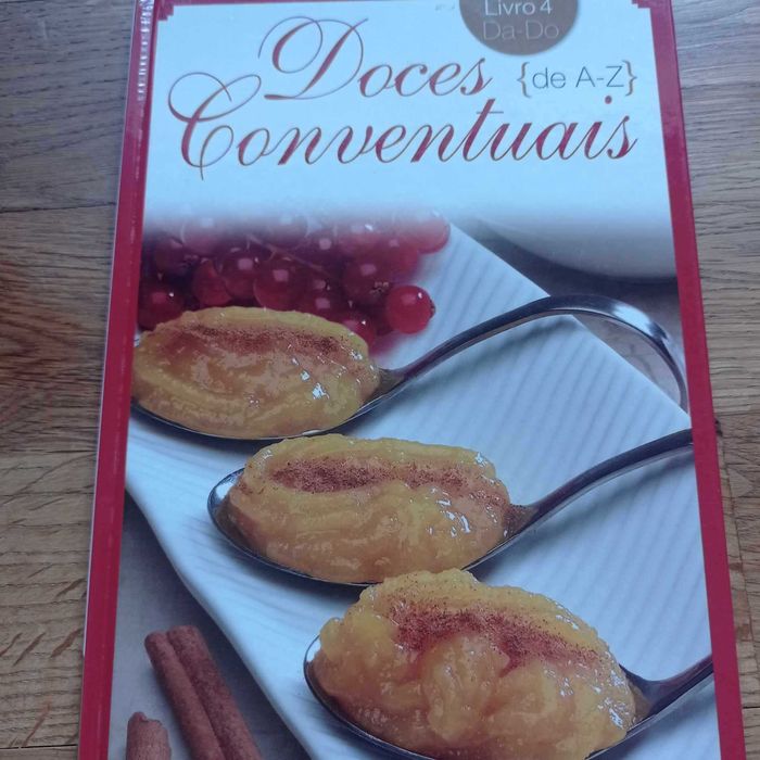 vendo 10 livros Doces convencionais