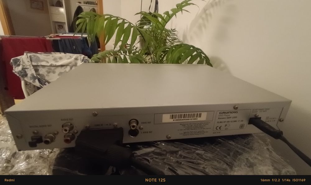 Leitor de DVD Grundig Xenaro GDP-3300 – 100%funcional