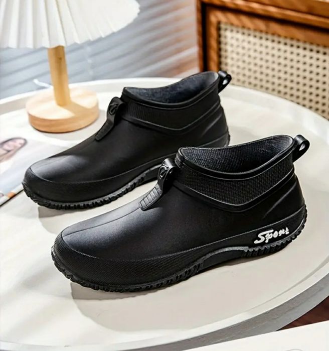 38 kalosze czarne krótkie