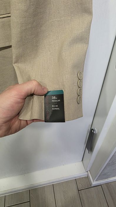 Піджак Primark льяний під брюки, джинси універсальний легкий
