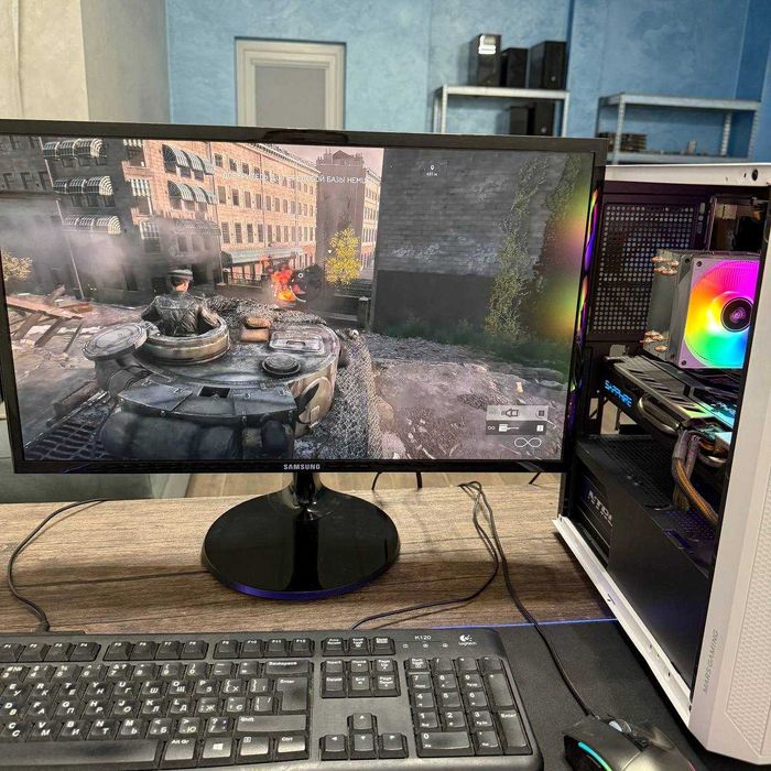 Ігровий комп’ютер 24 ядра Системний блок 16GB DDR4 + RX 580 відеокарта комп для ігор
