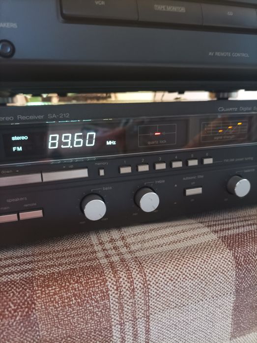 Amplituner Technics SA-212 Vintage, super, kolekcjonerski