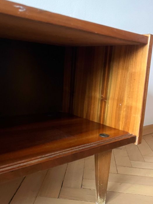 Komoda niska jamnik, vintage z PRL