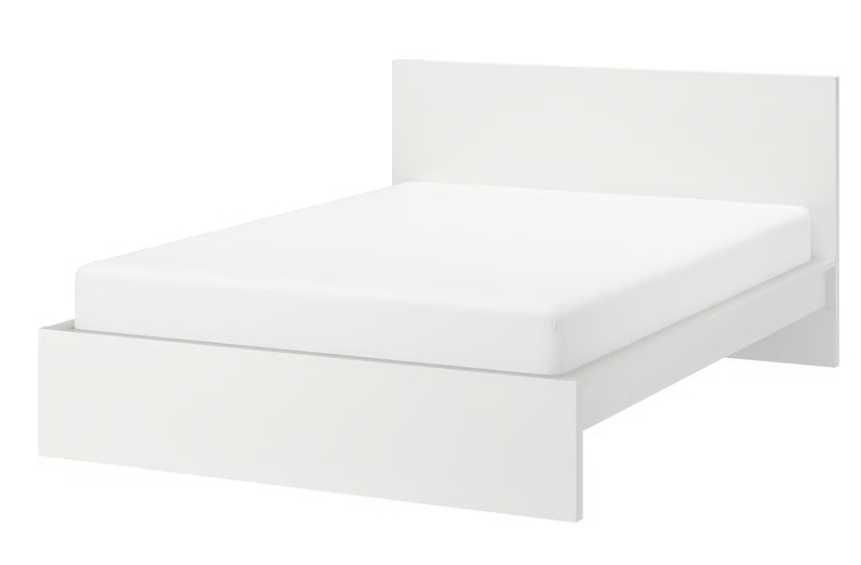 Cama Casal Malm 140x200 com estrado de ripas, Lisboa. Metro Anjos