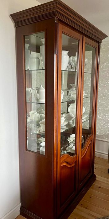 Witryna Szklana 2 Drzwiowa - Włoskie Meble - MILLEMIGLIA