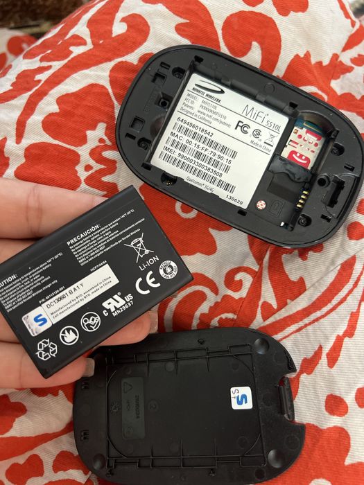 Карманный 3G/4G-LTE/CDMA роутер Novatel MiFi 5510L