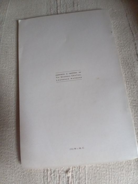 Moçambique Contribuição para uma Bibliografia do Caju