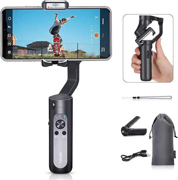 Cтабілізатор для смартфона Hohem Isteady X 3-Axis, монопод