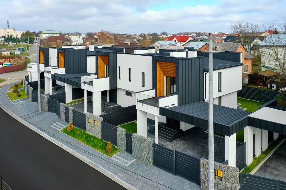 Продаж преміум котеджів дуплекс с. Сокільники КМ Lake House Sokilnyky