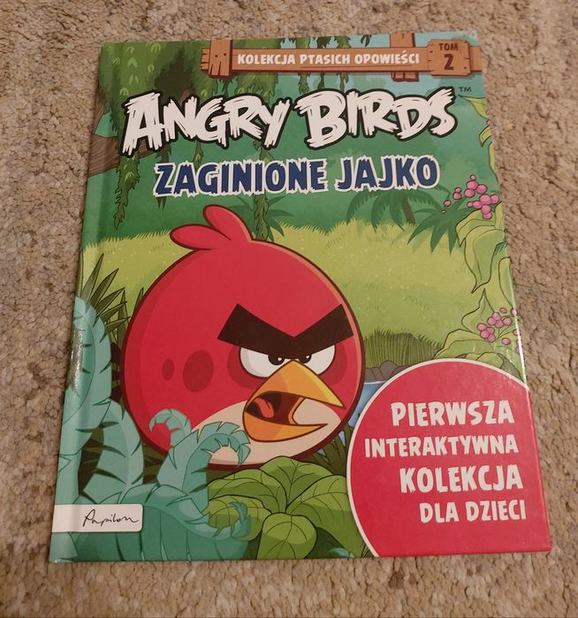 Ksiazeczka Angry Birds Zaginione jajko