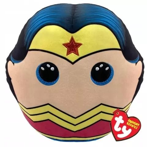 Ty Squishy Beanies DC Wonder Woman, 22 cm. Meteor. Nowy Produkt