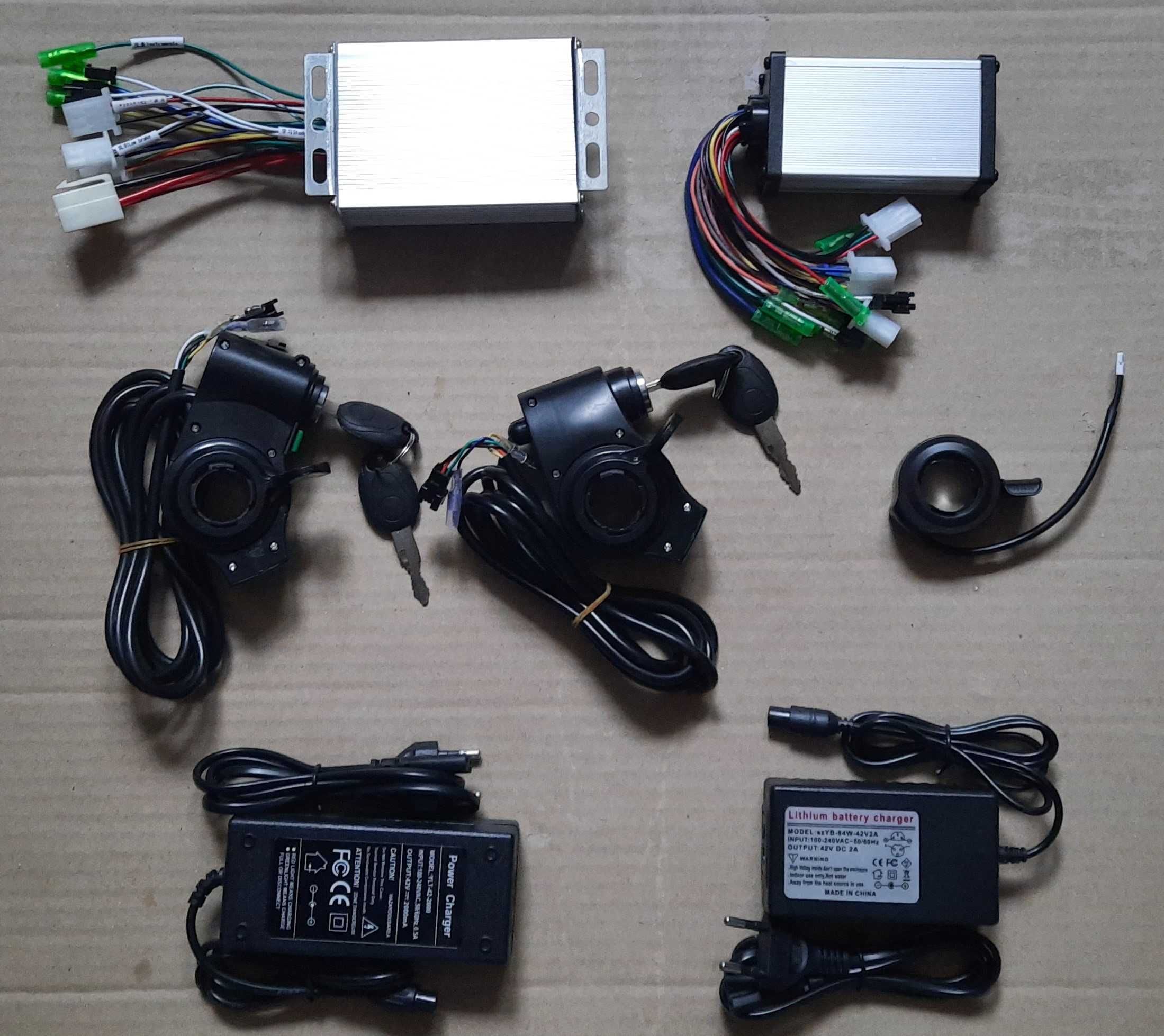 Контроллер вело,самокат 24/36 V 250 W. 36/48 V 350w. Ручка газа .: 150 ...