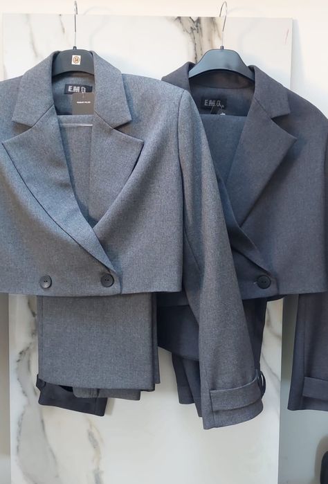 EMO nowy garnitur marynarka spodnie premium 36s