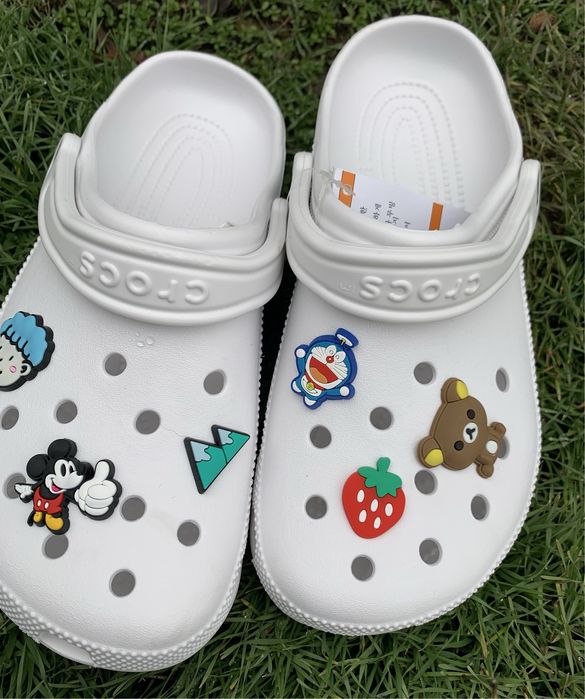 Крокси білі Crocs модель Класік 37 38 39 40 42 43 44 розмір