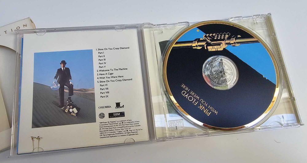 Pink Floyd – Wish You Were Here - kolekcjonerski Columbia Gold MasterSound – CK 64405