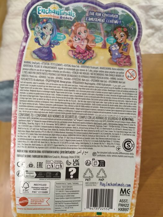 Mattel Enchantimals. Lalka Tygrys. Dostawa Gratis!. Dostawa Gratis!.
