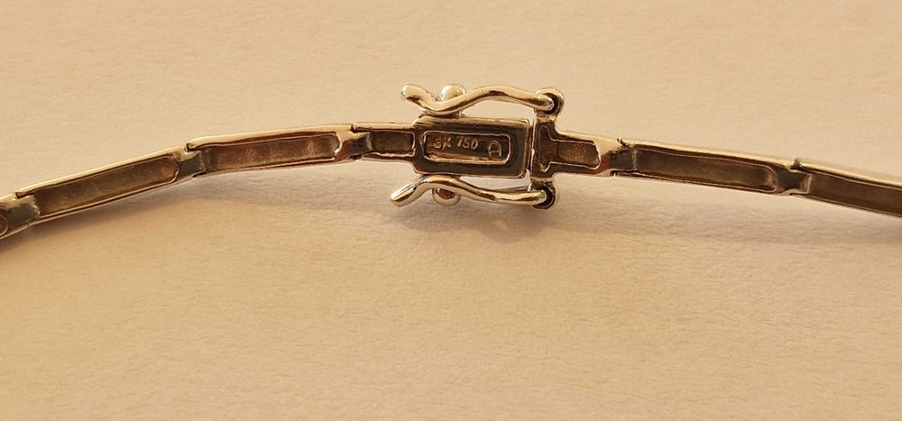 PROMOÇÃO: Lindo colar em Ouro branco 18K com 300 Diamantes 2,60ct