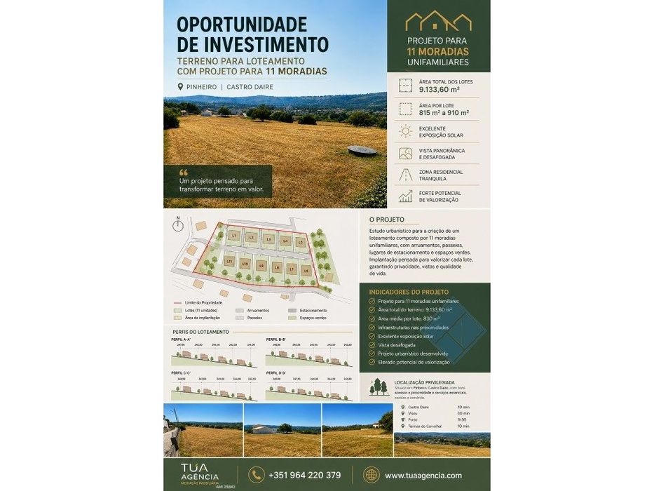 Oportunidade de Investimento | Terreno para Loteamento com Projeto ...