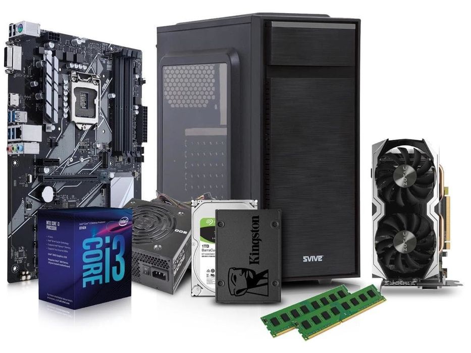 Збірка ПК (складання комп'ютера) будь якої комплектації