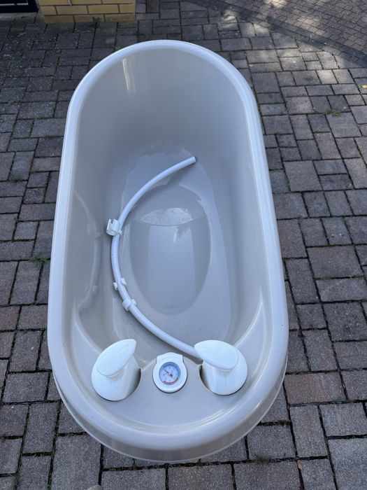 Wanienka ze stojakiem Bebe Jou Thermo Bath White