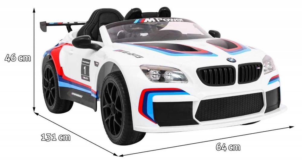 BMW M6 GT3 na akumualtor dla dziecka