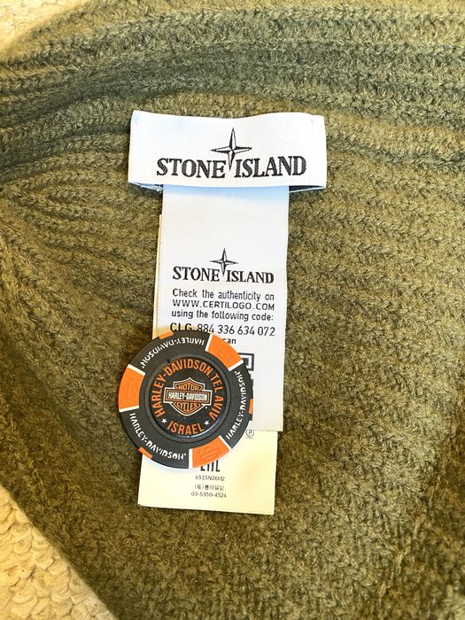 Stone Island шапка оригінал Хакі