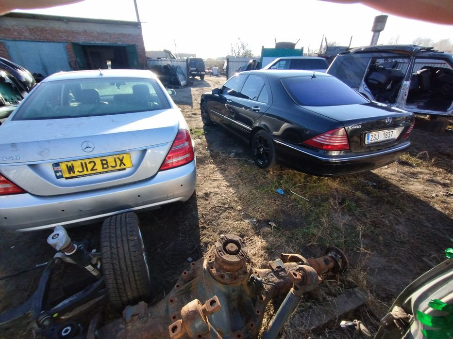 Розборка автозапчастини шрот запчасти Mercedes w220 212 221 3.0 4.0 5