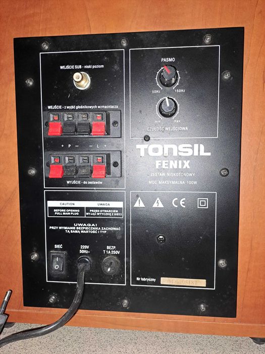 Tonsil Fenix subwoofer 100W