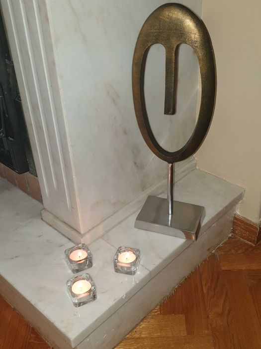 Vaso e artigos em estanho