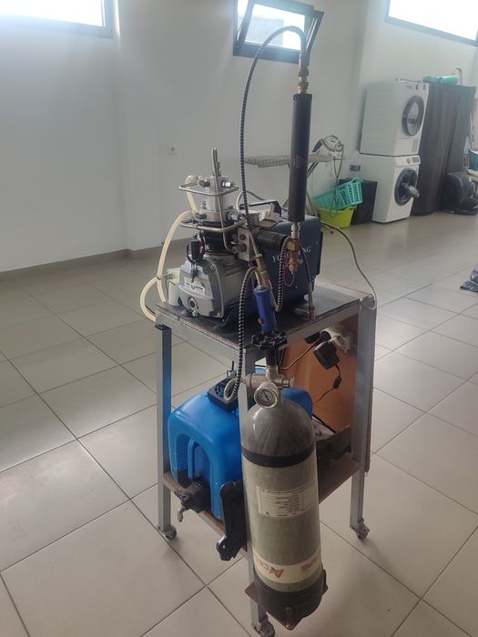 Compressor + Botija  carabina ar PCP