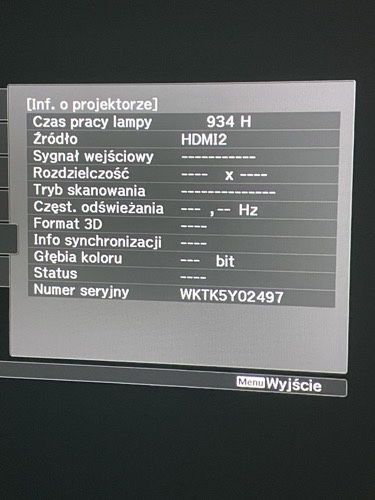 Projektor Epson EH-TW5300 + okulary 3D