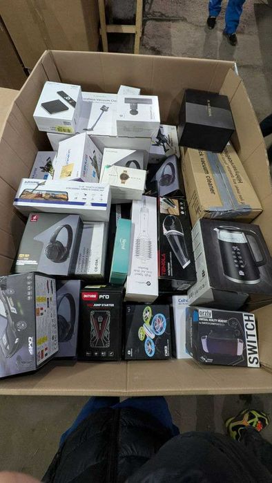 Стокові товари для дому – ідеально для перепродажу! Мікс палета! 165кг