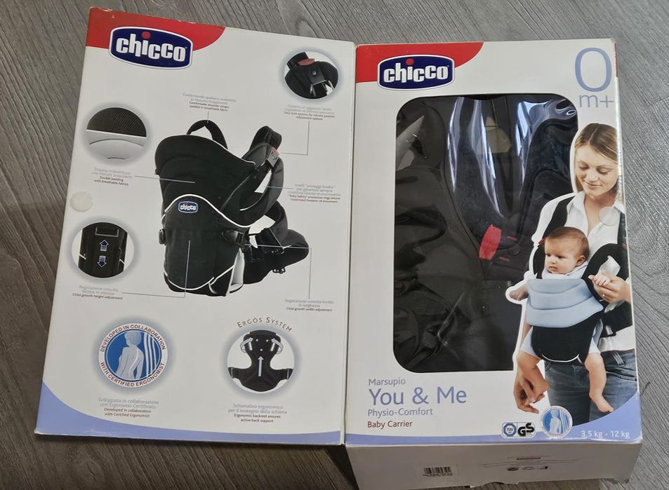 Marsúpio Chicco modelo You & Me até 12kg