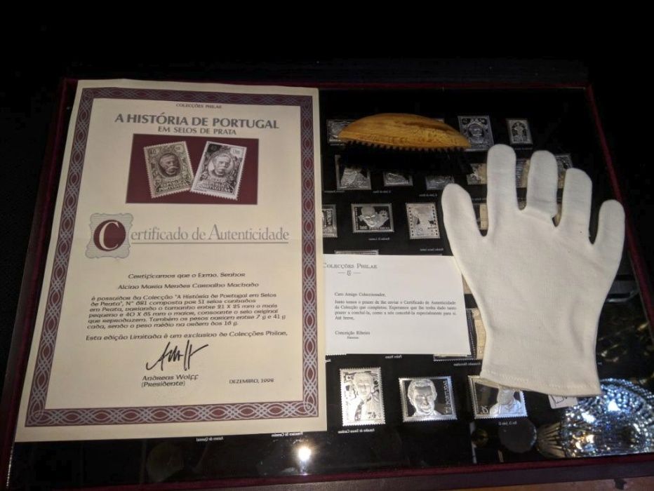 Colecção História de Portugal em Selos de Prata