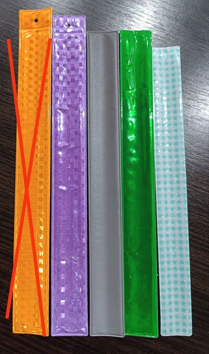 Світловідбиваюча стрічка(флікер, браслет)/лента светоотражающая