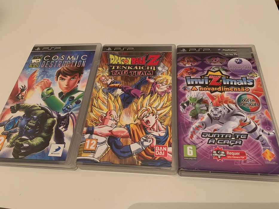 PACK de 3 Jogos PSP - Play Station Portabale (Ultimas Unidades)