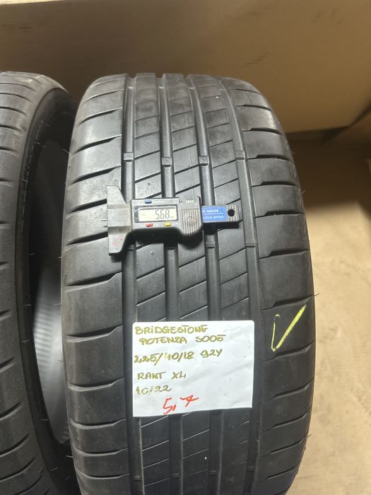 2x 225/40R18 92Y BRIDGESTONE POTENZA S005 opony letnie XL RANT