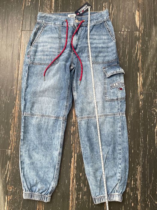 Tommy Hilfiger denim cargo joggers. Облегченные джинсы карго р s (26)