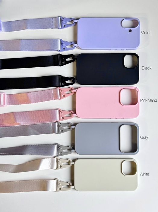 Чохол чехол crossboby кросбоди шнурку iphone 16 pro max айфон про макс