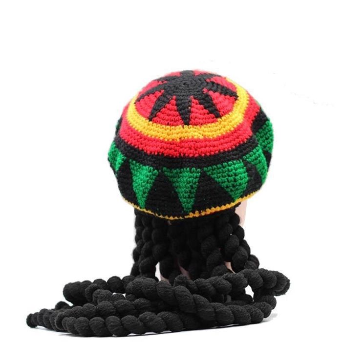 Капелюх Растамана з дредами, шапка, шляпа Растамана, Боб Марли