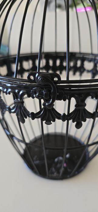 Gaiola pássaros decorativa