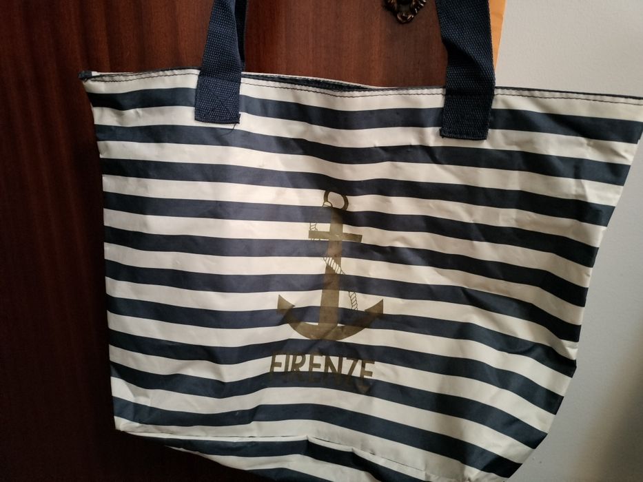 Bolsa de Praia em Vinil Âncora