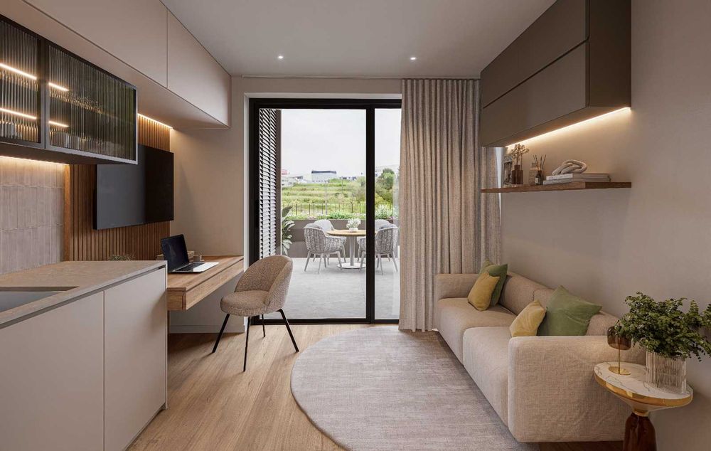 Apartamentos T1 - Novo - Parceiros - Leiria