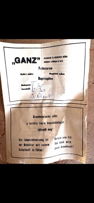 Wyłącznik stycznikowy nowy