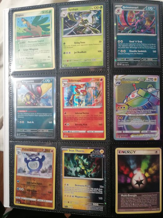 Cartas de Pokémon para troca