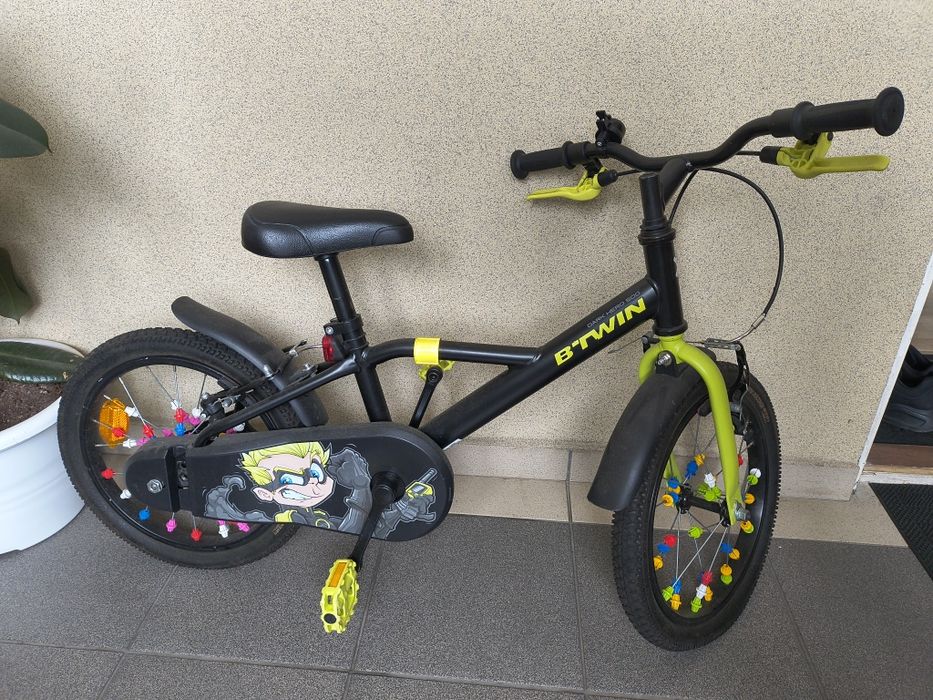 Rower btwin dark hero 16 cali