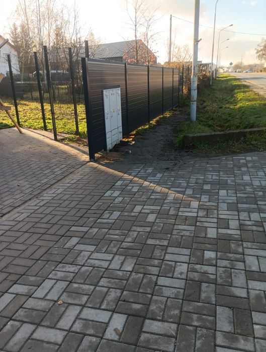 Ogrodzenia panelowe, pełne, bramki i bramy