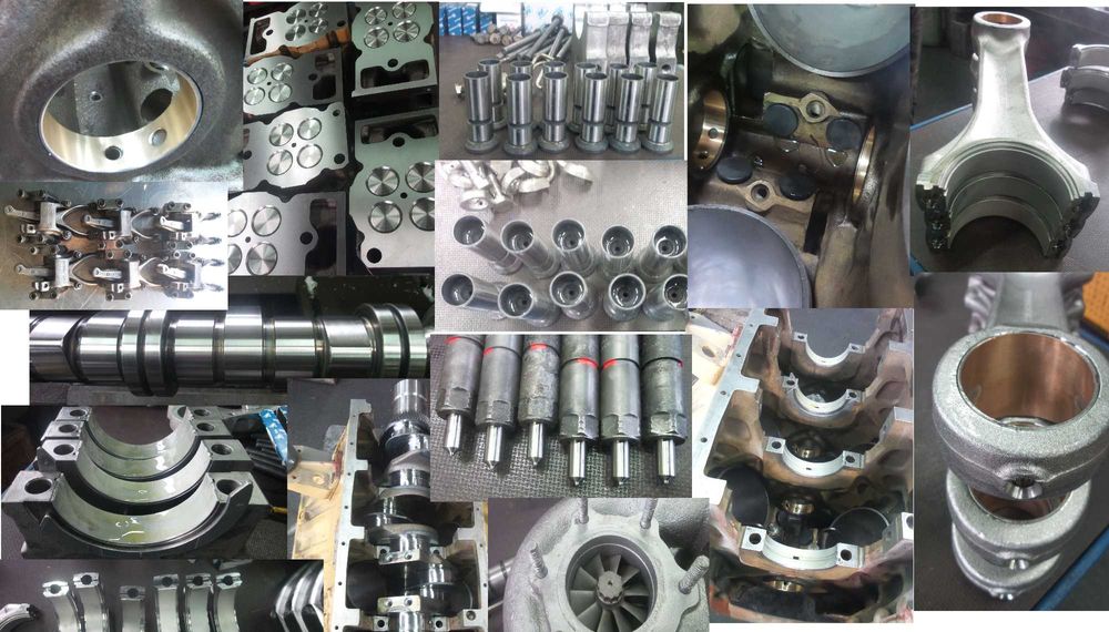 Remont silnika Deutz BF6M1015 - V6 przesiewacz, ładowarka, kruszarka