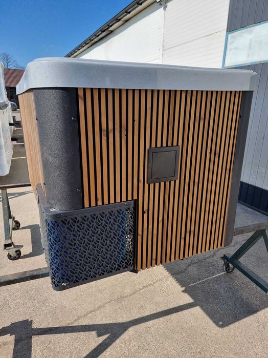 Jacuzzi ogrodowe luksusowa wanna spa DUO dwuosobowa hydromasaż pompa ciepła