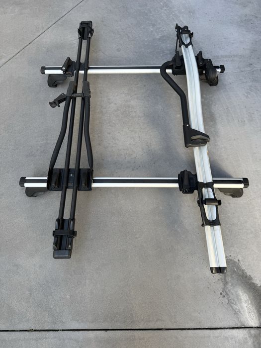 Suportes bicicleta + barras para carro